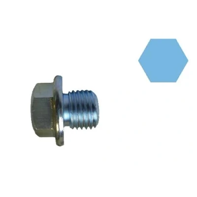 Image of 251221010 Drain Plug CORTECO 220154S M 14 x 1,5 with seal ring HONDA: CIVIC 6 Hatchback, 9, CR V 4, KIA: Sportage III, Picanto II