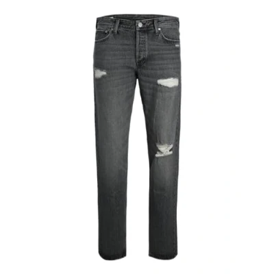 Image of Jack &amp; Jones Jjichris Jjoriginal Relaxed fit jeans, Men&#039;s, Size: 36x34, Black denim