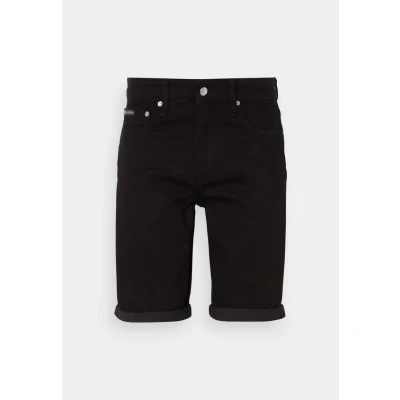 Image of Calvin Klein Jeans SLIM Denim shorts, Men&#039;s, Size: 38, black