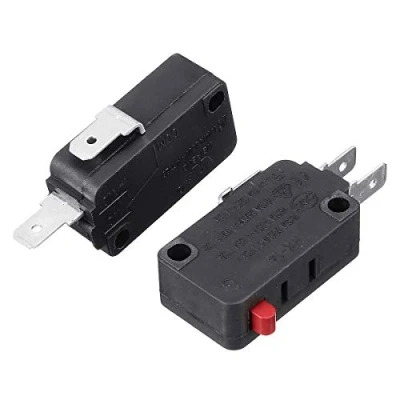 Image of FEVERWORK 2Pcs Microwave Oven Door Micro Switch for LG GE Starion SZM V16 FD 63 FA