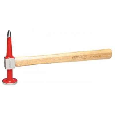 Image of KS Tools 140.2137 Panel beaters pick hammer straight head, round/pointed, 325mm