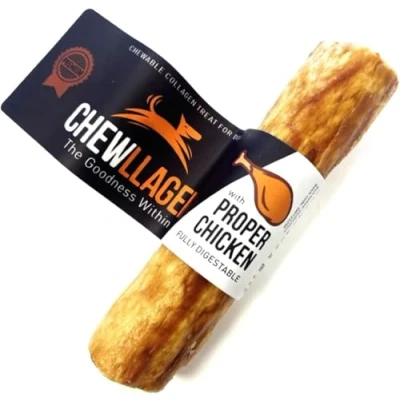 Image of Chewllagen Chicken Retriever Roll with Collagen 5 inch (Pack of x 5) Healthy Choice Dog Chew and Treat SLCP