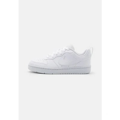 Image of Nike Sportswear Court Borough Recraft Unisex Trainers for kids, Size: 3, White Imitation leather/ textile