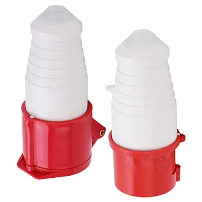 Image of 380‑415V 16A 3‑Phase Industrial Power Connector (3P+E) IP44 Rated Socket Waterproof Plug