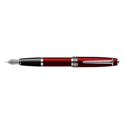 Image of CROSS Bailey Red Lacquer Medium Nib Fountain Pen incl. Premium Gift Box Refillable Cartridge