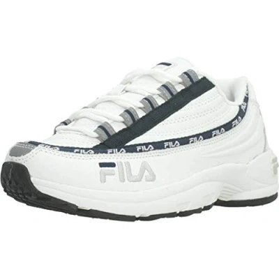 Image of Fila Dstr97 Womens Chunky Trainers White 6 UK