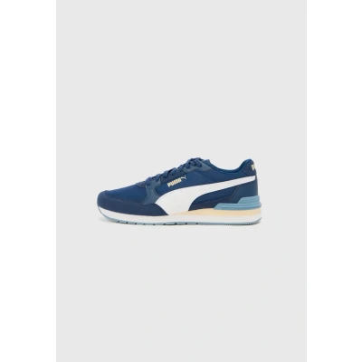 Image of PUMA Unisex ST Runner V4 NL Sneaker, Persian Blue White Canvas, 8 UK