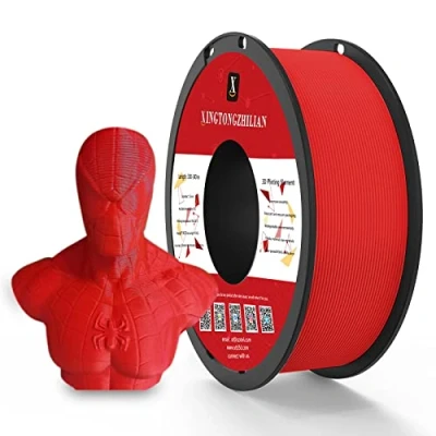 Image of PETG+ Filament 1.75mm, 3D Printer Filament, Dimensional Accuracy +/ 0.02mm,3D Printing for Printers, 1Kg/ 1Spool Red