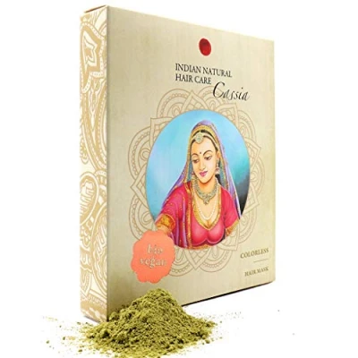 Image of Cassia Powder for Strong Hair Fresh &amp; Pure Organic 200g Indian Natural Care
