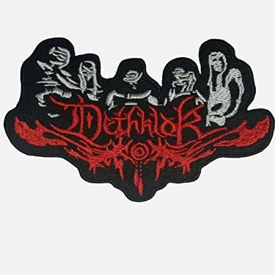 Image of Dethklok Death Metal Cartoon Band Iron On Sew Embroidered Patch