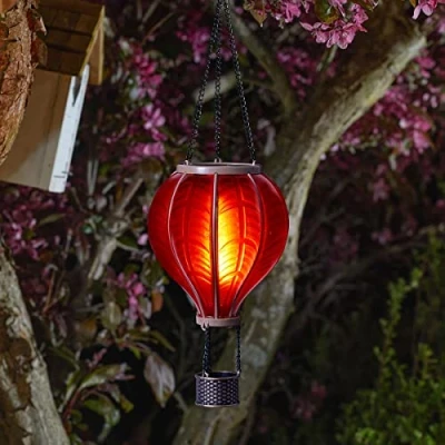 Image of Smart Solar Balloon Fiesta Hanging Lantern (1080079)
