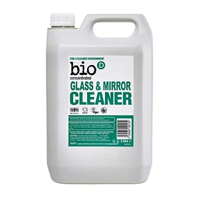 Image of Bio D Glass &amp; Mirror Cleaner Vegan and Eco Friendly (1 x 5 Litre)