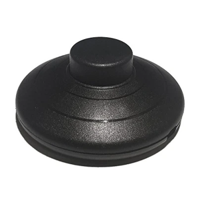 Image of Foot pedal switch black 250V round CE for standing and table lights Line