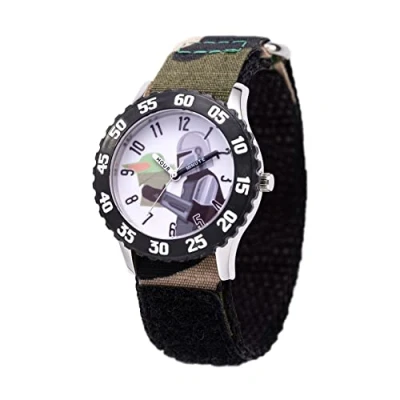 Image of STAR WARS Unisex Kids Analog Japanese Quartz Watch with Nylon Strap WSW001284
