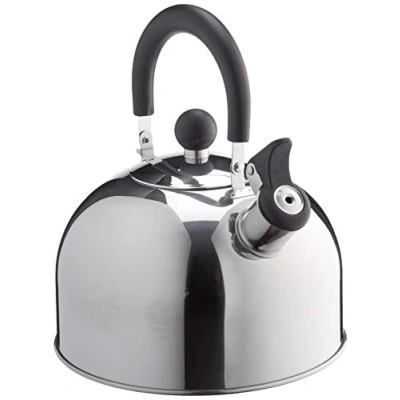 Image of Prima UKASNHKTN3698 Whistling Kettle, Silver, 7 liters