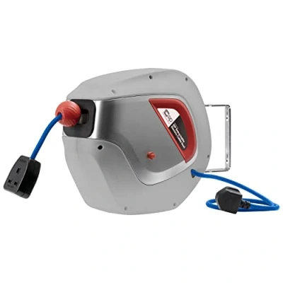 Image of SIP 07973 Retractable Electric Cable Reel 15 Meter