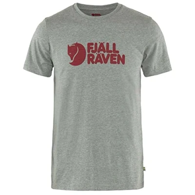 Image of Fjällräven FJÄLLRÄVEN LOGO Tshirt M Sports Tshirt, Men&#039;s, Size: Large, Grau