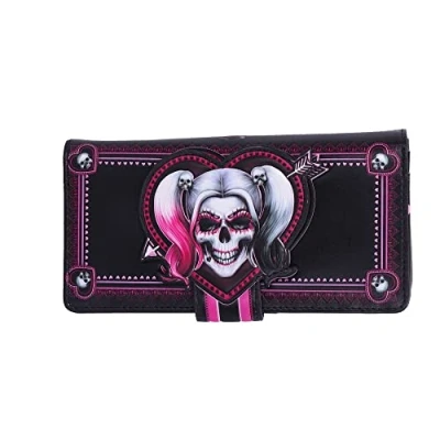 Image of Nemesis Now Little Monster Embossed Purse Pink 18.5cm