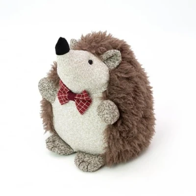 Image of Benross Doorstop/Weighted Novelty Decorative Animal/Autumn Home Décor/Soft, Fluffy and Cute Design (Hedgehog)