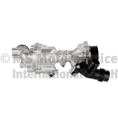 Image of 2742000907, 2742001000, A2742000907, A2742001000 Water pump PIERBURG 7.10942.13.0 with seal ring Mechanical Plastic 68mm MERCEDES BENZ: E Class Saloon