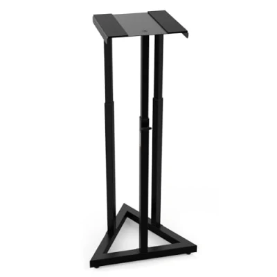 Image of Audibax Neo SM30 Studio Speaker Stand for Monitor Height Adjustable from 90 to 118 cm Stability and High Security Universal Compatibility with HiFi Speakers