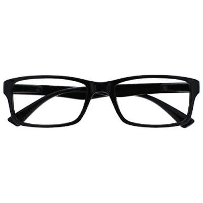 Image of The Reading Glasses Company Black Readers Designer Style Mens Womens UVR092BK +2.50