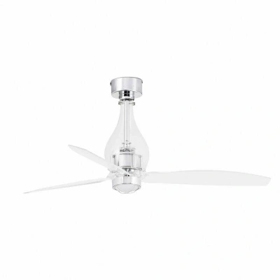 Image of Mini Eterfan LED Transparent Ceiling Fan with DC Motor, 3000K
