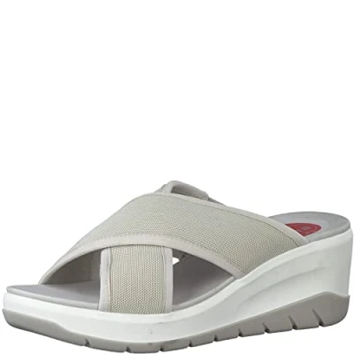 Image of Jana Women&#039;s 8 27260 20 Mules, Lt Grey, 6 UK