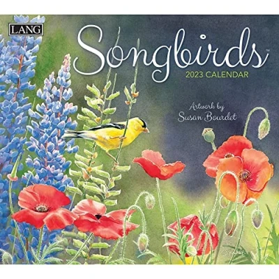 Image of LANG SONGBIRDS™ 2023 WALL CALENDAR