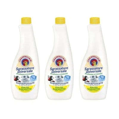 Image of Chanteclair Universal Degreaser Refill with Lemon Scent, Pack of 3 x 600 ml