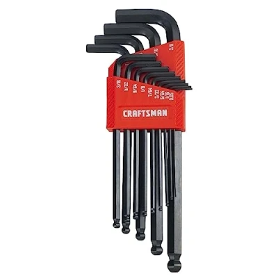 Image of CRAFTSMAN Ball End Hex Key Set, 13 Piece (CMHT26013)