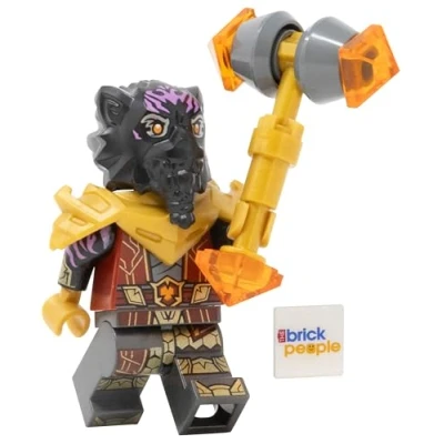 Image of LEGO Ninjago Dragons Rising: Lord Ras Minifigure with Golden Hammer