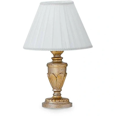 Image of Dora 1 Light Small Table Lamp Antique Brass, E14
