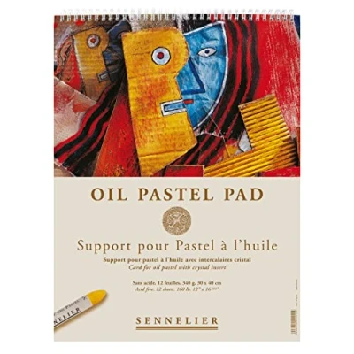 Image of Sennelier Oil Pastel Pads 40x30cm (15.75x12in)