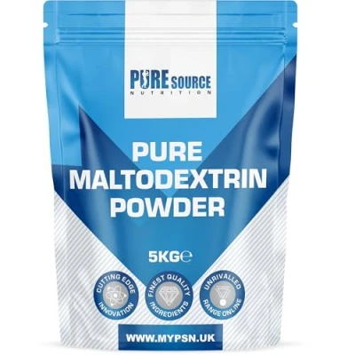 Image of 100% Pure Maltodextrin Fast Release Carbohydrate Powder, Energy Supplement, Quick Fuel Carb Source, Intra &amp; Post Workout Recovery Carbs Powder (5Kg)