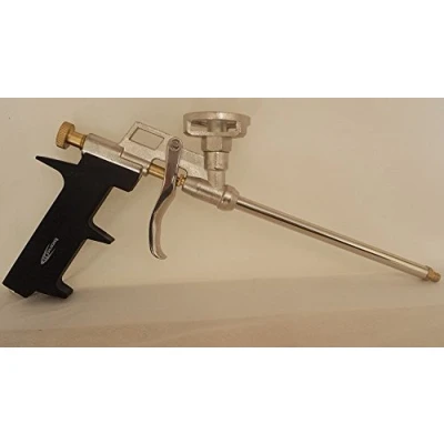 Image of 2 x Bond It Heavy Duty Chrome Expanding Foam Gun Applicator PU Professional