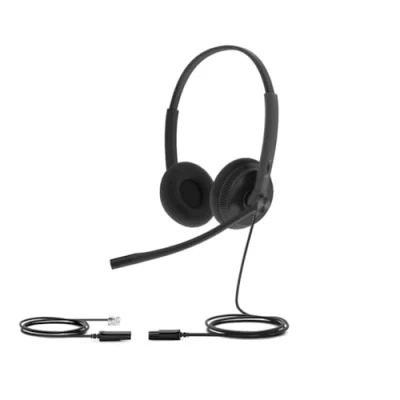 Image of Yealink YHS34 Lite Dual Headset kabelgebunden QD zu RJ12