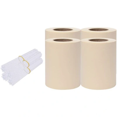 Image of vidaXL Garden Privacy Screens 4 pcs PVC 35x0.19 m Cream