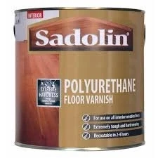 Image of Sadolin Polyurethane Interior Clear Floor Varnish 2.5ltr
