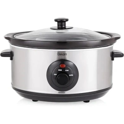 Image of Swan SF17020N slow cooker 3.5 L 200 W Stainless steel