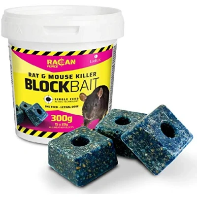 Image of Racan Force Rat &amp; Mouse Killer Block, 300g Tub