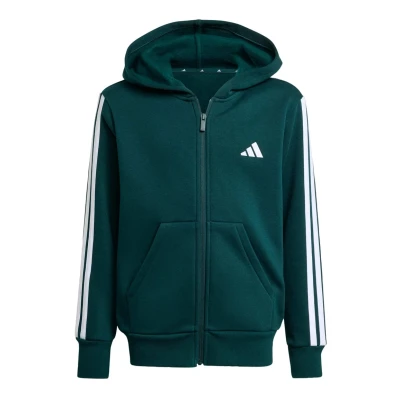 Image of adidas JUNIOR BOYS AND GIRLS ESSENTIALS FULL ZIP HOODIE 9 10Y