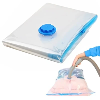 Image of Generise Strong Vacuum Storage Compression Bags VAC Space Saving Compressed Bag Travel pack Saver 1 50cm x 70cm