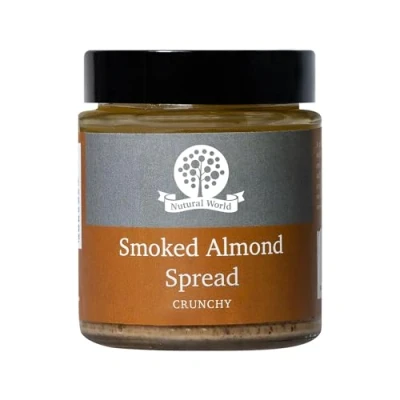 Image of Nutural World Crunchy Smoked Almond spread (170g) Great Taste Award Winner