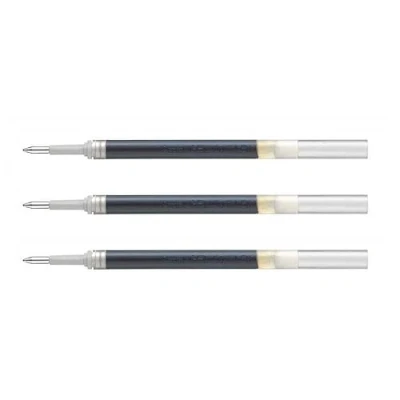 Image of PENTEL LR7 Gel Rollerball Pen Refills Pack of 3 Grey