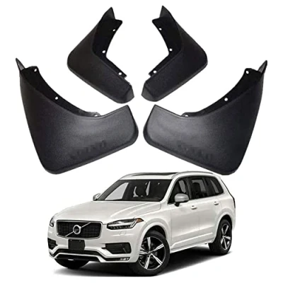 Image of Car Mud Flaps Mudguards for Volvo XC90 R Design 2016 2020, 4pcs Splash Guards Auto Fender Front and Rear Wheel Mudguard Exterior Protective Styling Accessories