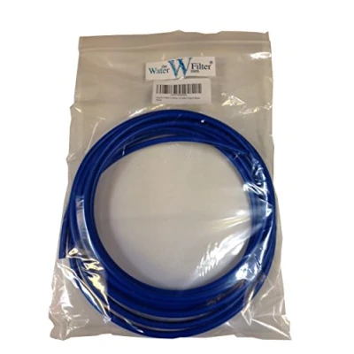 Image of 5 metres of 1/4&quot; Tubing LLDPE Blue for RO Water Filter System &amp; American Style Fridge Freezer