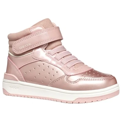 Image of Geox Girl&#039;s J Washiba Girl a Sneaker, Pink, 6 UK Child