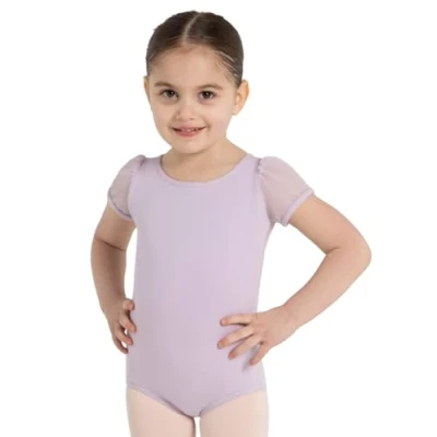 Image of Capezio Women 11311C Puff Sleeve Leotard LAVENDER, Small