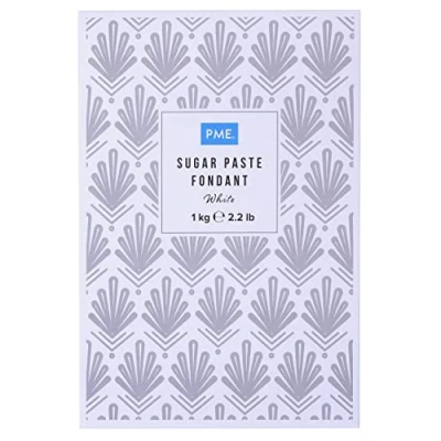 Image of PME Sugar Paste Fondant White 1kg